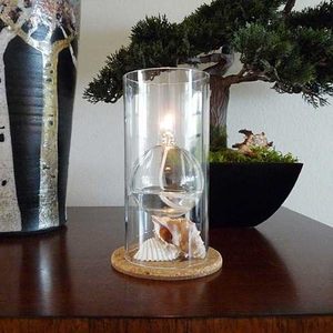 Décorations de table Bougeoir en verre teinté à cylindre en borosilicate <span class=keywords><strong>Lampe</strong></span> à <span class=keywords><strong>huile</strong></span> - Product Image 2