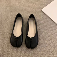Mocassins plats à bout pointu pour femmes, couleur unie, en PU, antidérapants, légers, pour l'été, avec logo personnalisé, vente en gros ODM OEM