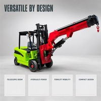 Multifunktionaler Elektrostapler mit Hubausleger 3-Tonnen Lithium-Betriebener Teleskop-Hubstapler für Vielseitige Anwendungen