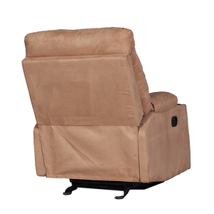 Precio barato <span class=keywords><strong>de</strong></span> tela <span class=keywords><strong>de</strong></span> gamuza <span class=keywords><strong>de</strong></span> piel sintética, <span class=keywords><strong>muebles</strong></span> <span class=keywords><strong>de</strong></span> sala <span class=keywords><strong>de</strong></span> estar <span class=keywords><strong>reclinables</strong></span> manuales individuales con portavasos - Product Image 5