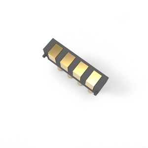 Conector pin Pogo de montaje lateral horizontal 4P | 2A de alta corriente | para auriculares/teclado/sonda de iluminación - Product Image 3