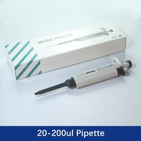 Machine à pipette de haute qualité 100-1000ul Micro pipette à volume variable Pipette à canal unique