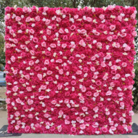 Fleurs artificielles blanches de la marque chinoise DKB pour décorations murales, fêtes d'anniversaire, mariages, extérieur, maison et séances photo