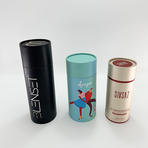Cajas de jabón de bomba de baño reciclables y desechables personalizadas, contenedor de tubo de papel hecho a mano con tapa mate, embalaje de vaporizador de Ducha - Product Image 5