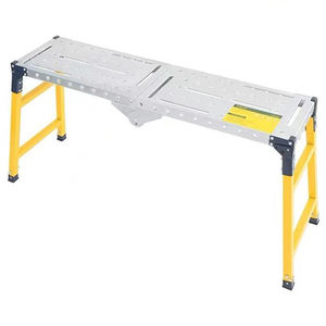 Plateforme de travail mobile pliable de type nouveau, capacité de charge de 500 kg, petit marchepied portable, échelle, plateforme de sécurité - Product Image 2