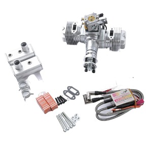RCGF STINGER 40CC TWIN 2 Cycle Piston Type Gasoline Engine Support 1908 1910 2008 2010 for FPV RC UAV <b>Airplane</b> Fixed-Wing - Product Image 3