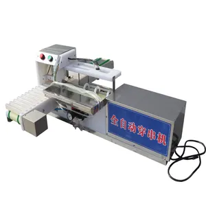 Non-stick semi automatic meat satay skewer machine kebab making machine