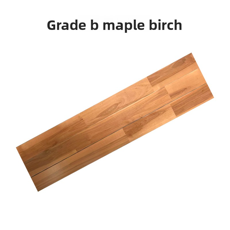 B-grade maple birch wood
