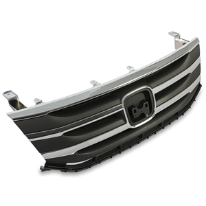 Griglia Anteriore Nera con Modanatura Cromata per Nuova Honda Odyssey 2011 <span class=keywords><strong>2012</strong></span> 2013 - Product Image 3