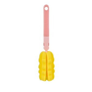 Éponge de nettoyage pour biberons avec tête pliable remplaçable pour biberons et usage domestique - Product Image 5