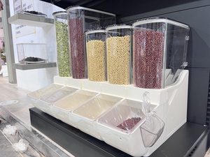 Dispenser a Gravità in Acrilico Trasparente per Alimenti Sfusi - Ideale per l'Arredamento di Negozi di Caramelle - Product Image 2