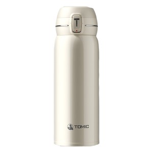 Bouteille d'eau isolée en titane pur Tomic 500 ml avec infuseur à thé pour les voyages - Product Image 3