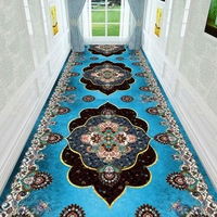 Tapis de couloir rectangulaire long, design moderne personnalisé, fabriqué à la machine, pour la décoration de la maison