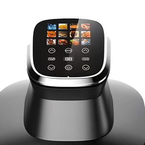 Nuevo Molinillo Cónico Integrado con Pantalla Táctil LED Digital para Pre-infusión, Tanque <span class=keywords><strong>de</strong></span> <span class=keywords><strong>Leche</strong></span> Desmontable <span class=keywords><strong>de</strong></span> Vidrio, para Espresso y Latte Casero - Product Image 3