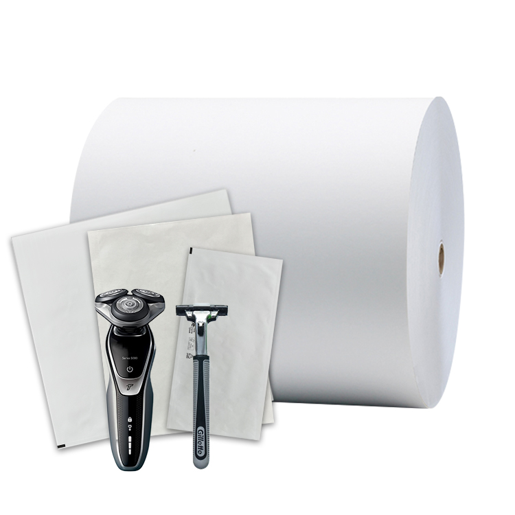 40/45GSM Plastic-Free Coating Paper Personal Care Appliances Waterproof Biodegradable Eco Friendly Custom Wrapping Paper Roll