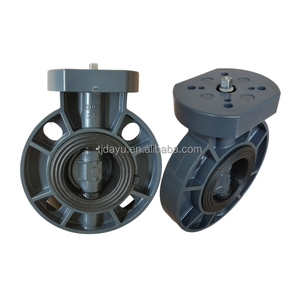 2"-8"big Sale Cheap Price Irrigation <strong>Water</strong> Park PVC Handle Lever Manual Wafer D71X butterfly Valve Set - Product Image 6