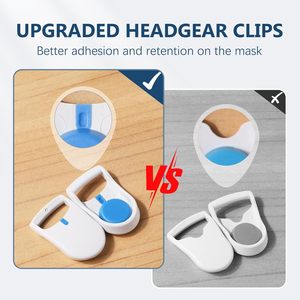 Clips de fixation magnétiques à pression positive à déconnexion rapide pour masques anti-âge compatibles AirTouch F20/F30/N20/F30i/F40/<span class=keywords><strong>N10</strong></span> - Product Image 2