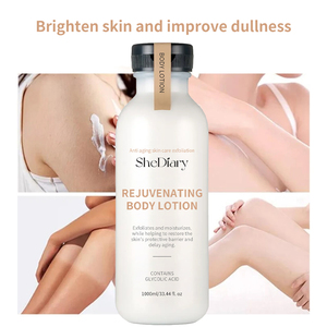 शीट 1000 मिलीलीटर शरीर लोशन प्राकृतिक शाकाहारी हाइलूरोनिक एसिड हाइड्रेशन त्वचा मॉइस्चराइजिंग एंटीऑक्सीडेंट प्रभाव - Product Image 4