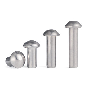 Usine de Offre Spéciale M3 M12 plaine en acier inoxydable aluminium laiton cuivre tête solide <span class=keywords><strong>Rivet</strong></span> broche personnalisé broche <span class=keywords><strong>Rivet</strong></span> DIN660 - Product Image 4