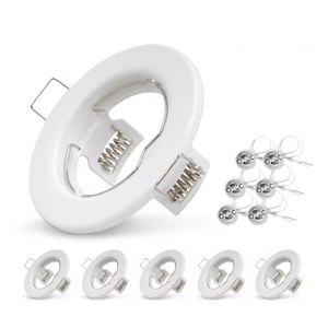 2700K 3000K 4000K Marco de aluminio Bombilla LED Lámparas Accesorio MR11 GU10 Downlight para techo para almacenes Fuente de alimentación de CA - Product Image 2