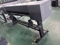 Imprimante jet d'encre numérique grand format Eizoulyn nouvelle génération 1440 dpi 64 pouces I3200 1,8 m à sublimation thermique et à solvant écologique
