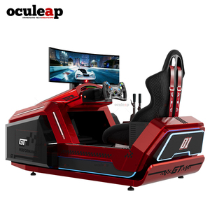 Simulateur de course VR Metaverse Drift GT 2027 Nouveau simulateur de conduite <span class=keywords><strong>F1</strong></span> avec mouvement 3D Machine de jeu d'arcade automobile pour aire de jeux intérieure - Product Image 2