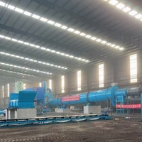 Séchoir rotatif industriel automatique en acier inoxydable pour le séchage du tourbe, du charbon, des boues et des produits alimentaires