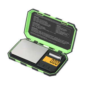 High Quality Portable <b>Digital</b> <b>Pocket</b> Jewelry <b>Scale</b> 0.1g Accuracy 500g Capacity Battery Miniaturized High-End Weight Display - Product Image 1