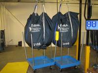 Industrial Heavy Duty Lavandería Nylon Malla Secador Sling Bags Soluciones