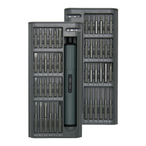 Juego de destornilladores eléctricos inalámbricos recargables de 24V con puntas de acero S2 para reparación de teléfonos móviles en el hogar - Product Image 3