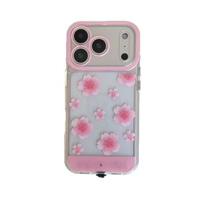 Nuova <span class=keywords><strong>Cover</strong></span> Luminosa <span class=keywords><strong>Rosa</strong></span> con Fiori per <span class=keywords><strong>iPhone</strong></span> 17 16 15 <span class=keywords><strong>Pro</strong></span> <span class=keywords><strong>Max</strong></span>, Trasparente in PC TPU, con Flash per Chiamate in Arrivo Controllato dal Suono - Product Image 5