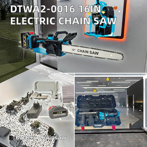 DTWA2-0016 Factory Sales 12IN Brushless Chain <b>Saw</b> Ms Power Drums DIY Battery OEM Wood Log Pole Chainsaws DTWA2-0016 Two 6000 MAh - Product Image 2