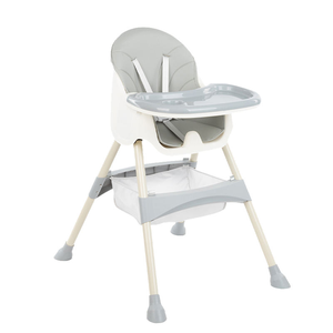 Trona Plegable 3 en 1 Moderna <span class=keywords><strong>de</strong></span> Plástico con Diseño <span class=keywords><strong>de</strong></span> Respaldo Cruzado <span class=keywords><strong>para</strong></span> Bebés - Product Image 1