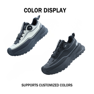 Chaussures de randonnée et de trekking décontractées pour hommes, de haute qualité, avec boucle rotative, semelle épaisse, antidérapantes, absorbant les chocs, pour l'extérieur - Product Image 2