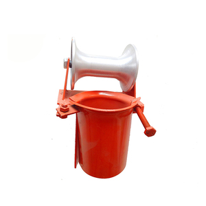 Guías de rodillos de bloqueo dividido 80mm 100mm Rodillo de <span class=keywords><strong>cable</strong></span> de conducto con un solo rodillo - Product Image 4