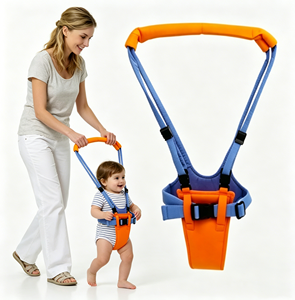 Harnais de marche portable pour bébé, facile à utiliser, pour aider les nouveau-nés et les nourrissons à apprendre à marcher, utilisation à domicile - Product Image 4