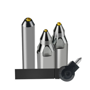 Diamond Coated Roll Forming <b>Tool</b> 65HRC Round Shape For CNC <b>Lathe</b> External Turning - Product Image 1