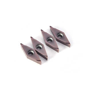 Jeekvisen VBGT1103 04L-F JM115P Insertos de carburo de corte CNC Herramienta HSS de aleación dura para inserto de torneado de torno CNC de acero inoxidable - Product Image 1