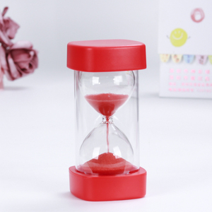 Hai lớp nhựa mini chống thả đồng hồ cát cát hẹn giờ Đồ chơi giáo dục bàn Trò chơi cát kính đồng hồ cát - Product Image 2