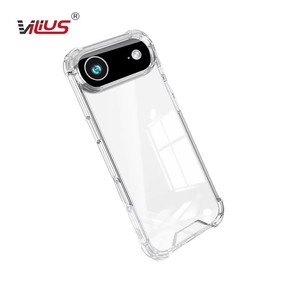 Clear TPU Acrylic Hard PC Funda para teléfono móvil para <span class=keywords><strong>iPhone</strong></span> 17/17PRO/17PROMAX/17AIR Anti-Fingerprint Retail A22 5G Fundas para teléfonos móviles - Product Image 1