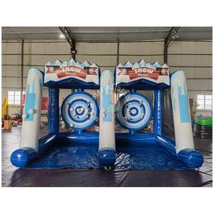 Cible gonflable double pour la pratique du snowboard |   Sûr et durable pour les locations - Product Image 1