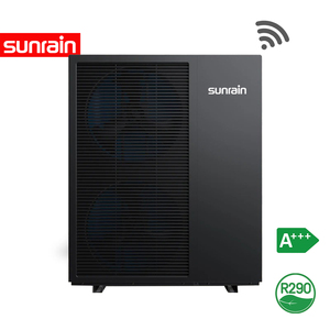 R290 A+++ 6kw 8kw 12kw 18kw Full EVI -30 องศา ควบคุมผ่านแอพ Wifi ระบบทำความร้อนและความเย็น & ปั๊มความร้อนแบบ Dwell Heat Pump ปั๊มความร้อนแบบอากาศสู่น้ำ - Product Image 4