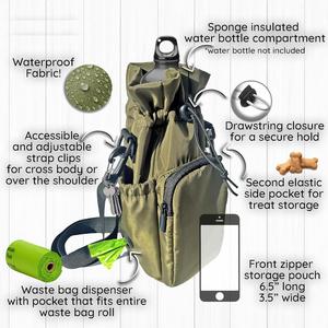 Outdoor Training <b>Dog</b> Food Bag Portable Pet Snack Outdoor <b>Dog</b> Walking Bag Pet Feeding Training Bag - Product Image 3