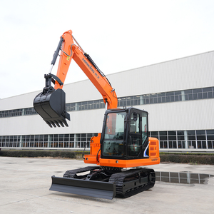 La Fábrica Vende Excavadora de Orugas LonKing LG6075 Nueva con Motor Yanmar, Bomba Hidráulica PLC de 7680 kg y 1 Año de Garantía - Product Image 2