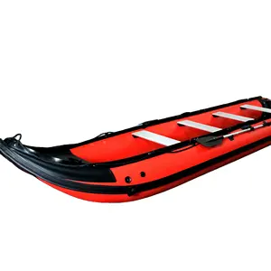 Goethe Goboat GTK548 18ft PVC 또는 HYPALON 알루미늄 배 좌석 선택적인 모터를 가진 우수한 팽창식 배 어업 카약