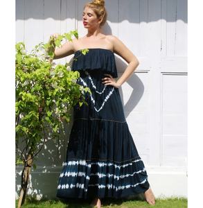 บาหลี Designer สตรี Rayon Batik Tie Dye Off ไหล่รีสอร์ท - Product Image 1