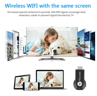 Anycast M9 Plus Dongle Penerima Layar Nirkabel Wifi HDMI RK3036 Dual Core 1080P HD TV Stick Adaptor HDMI