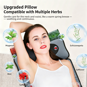 Colchoneta de Masaje Corporal Completo, Masajeador Cervical Eléctrico <span class=keywords><strong>para</strong></span> el Hogar, Cojín de Masaje Lumbar con Calefacción Inteligente - Product Image 3