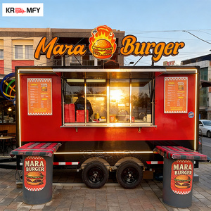 Carrito de Hot Dogs Multifuncional Personalizado, Remolcable, Kiosco de Pizza y Pollo, Camión de Comida con Equipo de Cocina de Fibra de Vidrio y Aluminio - Product Image 2