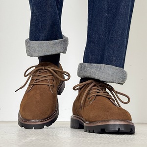 Bottes de travail montantes rétro haut de gamme pour hommes, nouveauté, à semelle épaisse, à lacets, imperméables, antidérapantes et respirantes - Product Image 3